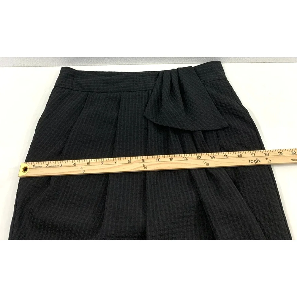 Gap Skirt‎ Womens 2 Black Wrap Pockets Short Career